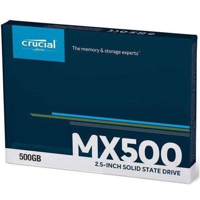 CRUCIAL MX500 2.5-inch Internal SSD 500GB CT500MX500SSD1 CRUCIAL MX500 2.5-inch Internal SSD 500GB CT500MX500SSD1
